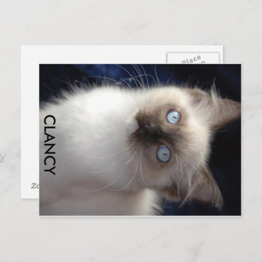 Carte Postale cla1, CLANCY (Devant / Derrière)