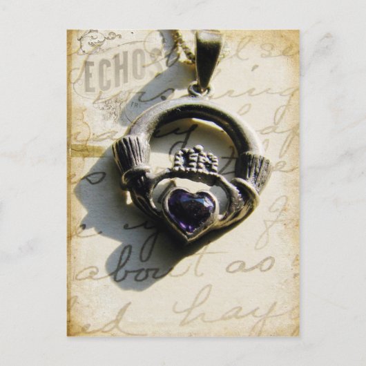 Carte Postale Claddagh (Devant)