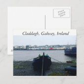Carte Postale Claddagh, Galway, Irlande (Devant / Derrière)
