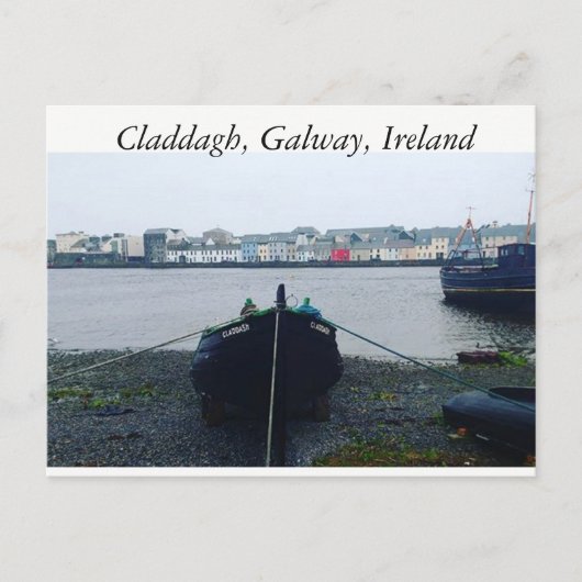 Carte Postale Claddagh, Galway, Irlande (Devant)