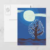 Carte Postale clair de lune (Devant / Derrière)