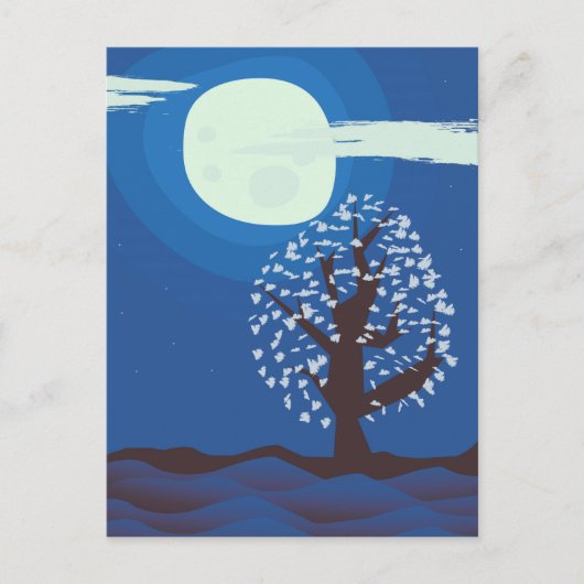 Carte Postale clair de lune (Devant)