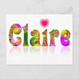 Carte Postale Claire