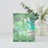 Carte Postale Clairière de lapin (Debout devant)