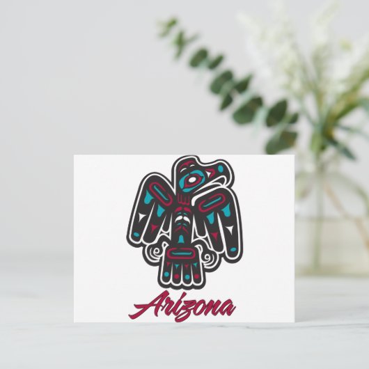 Carte Postale Clan AZ Thunderbird (Debout devant)