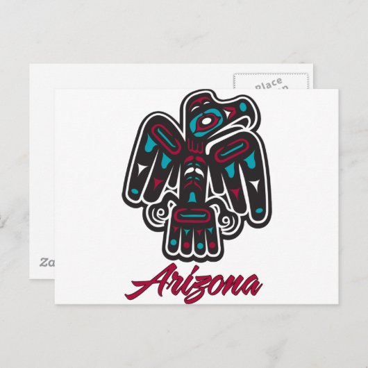 Carte Postale Clan AZ Thunderbird (Devant / Derrière)