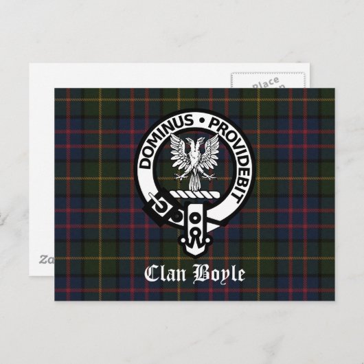 Carte Postale Clan Boyle (Devant / Derrière)