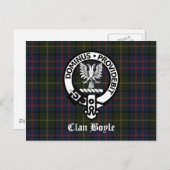 Carte Postale Clan Boyle (Devant / Derrière)