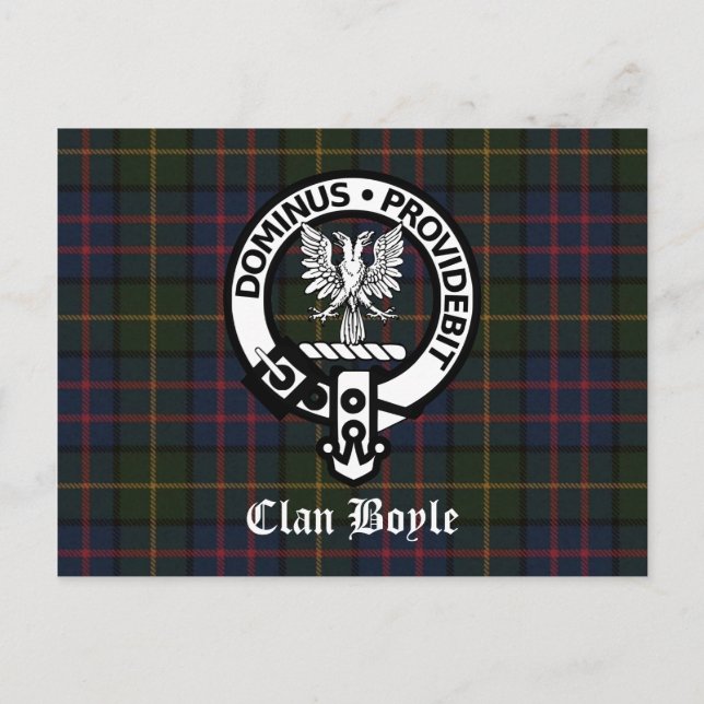 Carte Postale Clan Boyle (Devant)