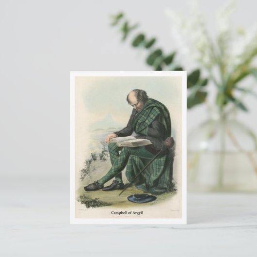 Carte Postale Clan Campbell d'Argyll (Debout devant)