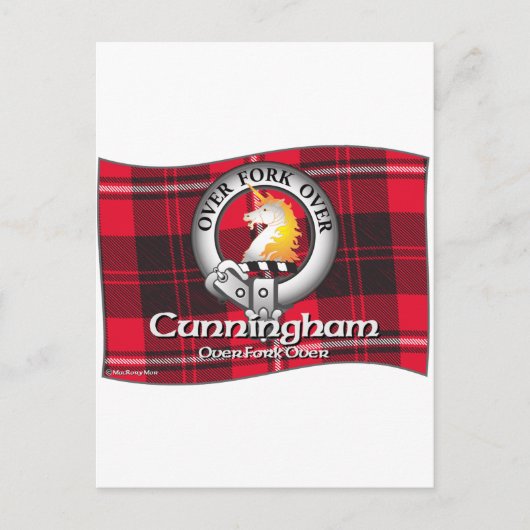 Carte Postale Clan Cunningham (Devant)