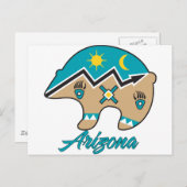 Carte Postale Clan d'ours AZ (Devant / Derrière)