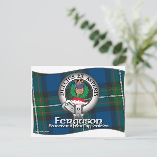 Carte Postale Clan Ferguson (Debout devant)