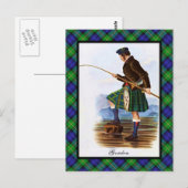 Carte postale Clan Gordon Scottish Dreams (Devant / Derrière)
