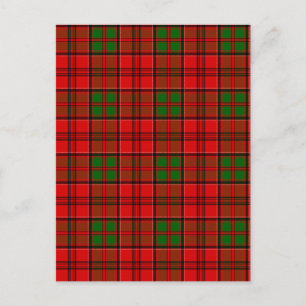 Carte Postale Clan Grant Tartan