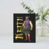 Carte Postale Clan Keith Highland Dream (Debout devant)