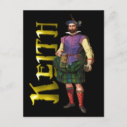 Carte Postale Clan Keith Highland Dream (Devant)