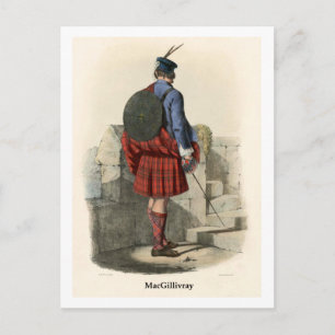 Carte Postale Clan MacGillivray