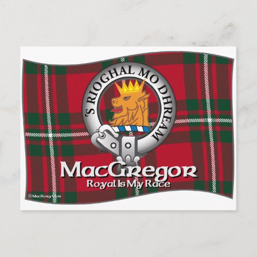 Carte Postale Clan MacGregor (Devant)