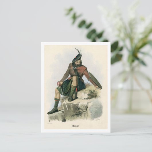 Carte Postale Clan Mackay (Debout devant)