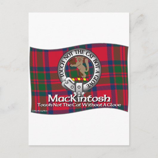 Carte Postale Clan MacKintosh (Devant)