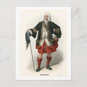 Carte Postale Clan Mackintosh
