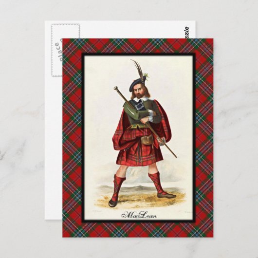 Carte postale Clan MacLean Scottish Dreams (Devant / Derrière)