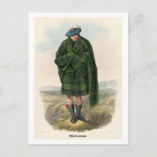 Carte Postale Clan MacLennan