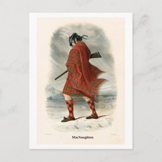 Carte Postale Clan MacNaughton (Devant)