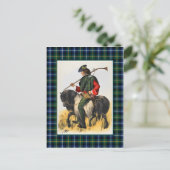 Carte Postale Clan MacNeil Vintage Illustration Tartan Frame (Debout devant)