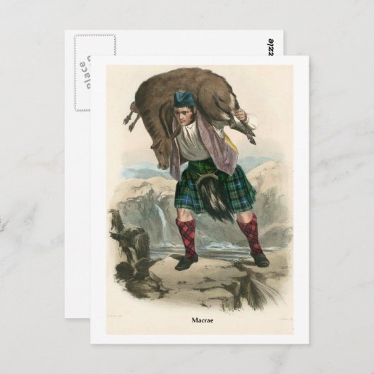 Carte Postale Clan Macrae (Devant / Derrière)