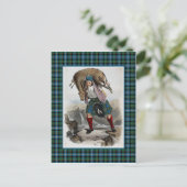 Carte Postale Clan MacRae Illustration Vintage Tartan Frame (Debout devant)
