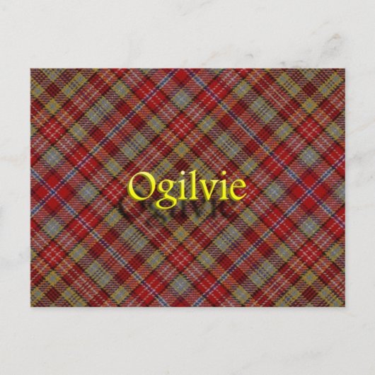 Carte Postale Clan Ogilvie (Devant)