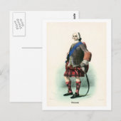 Carte Postale Clan Stewart (Devant / Derrière)