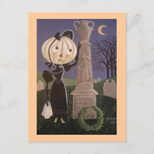 Carte postale Clara en deuil