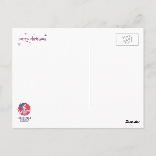 Carte Postale Clara et Nutcracker (Dos)