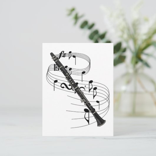 Carte Postale Clarinet (Debout devant)