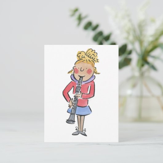 Carte Postale Clarinet (Debout devant)