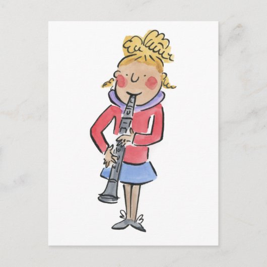 Carte Postale Clarinet (Devant)