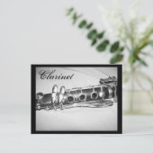 Carte postale Clarinet (Debout devant)