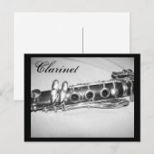 Carte postale Clarinet (Devant / Derrière)