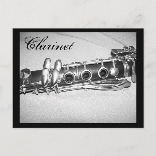 Carte postale Clarinet (Devant)