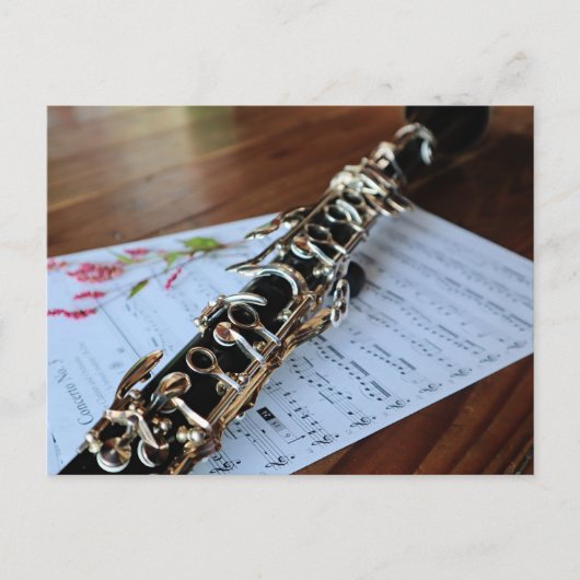 Carte Postale Clarinet, Concerto No 3, (Devant)
