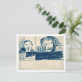 Carte Postale Clarinetist et Piccolo Player, Vincent van Gogh (Debout devant)