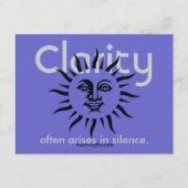 Carte postale Clarité (Devant)