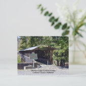 Carte Postale Clarkson Covered Bridge Alabama  (Debout devant)
