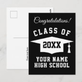 Carte Postale Class of 2023 school graduation congratulations (Devant / Derrière)