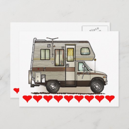 Carte Postale ClassC Camper (Devant / Derrière)