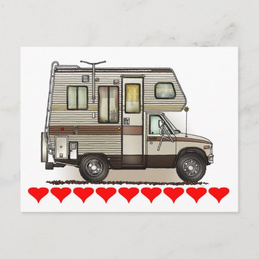 Carte Postale ClassC Camper (Devant)