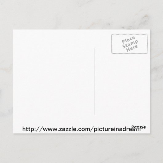 Carte Postale Classe Ballet (Dos)